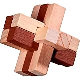 Holzpuzzle-Sortiment – 10 Knobelspiele - 4