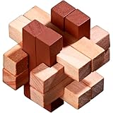 Holzpuzzle-Sortiment – 10 Knobelspiele - 5