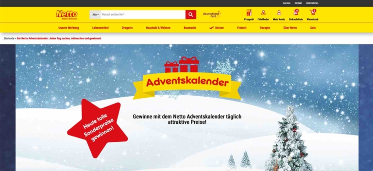 Der NETTO Online Adventskalender - Gute-Adventskalender